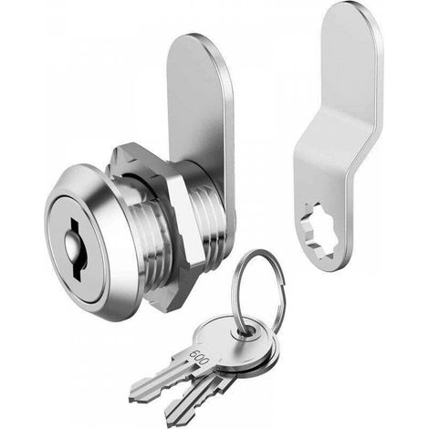 Serrure de sécurité pour boîte aux lettres avec 2 clés (1/5)