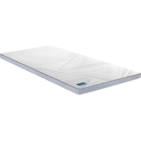Surmatelas 160 x 200 cm mousse mémoire de forme et gel AirFeel™ – LUNA (1/5)