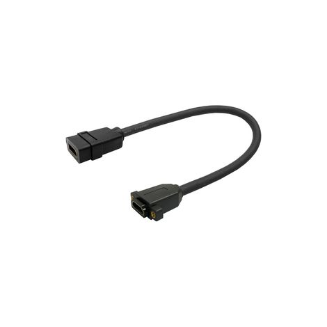 Cable HDMI Vivolink prohdmihdffwp de 0,25 m, tipo A (estándar), color negro. (1/4)