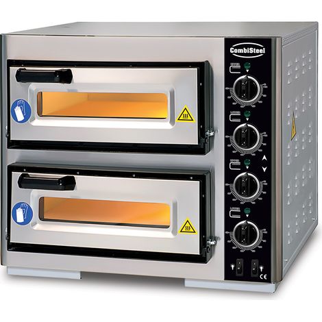 Four à pizza électrique double 2 x 1 - Combisteel