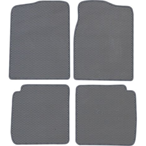 Tappetini dedicati in EVA grigio a nido d'ape per Suzuki Vitara I SUV 5 porte dal 1990 al 2000. (1/5)