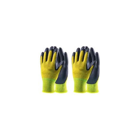 2 paires de gants de protection pour le jardin, résistants à la perforation et respirants (Style 2) (1/5)