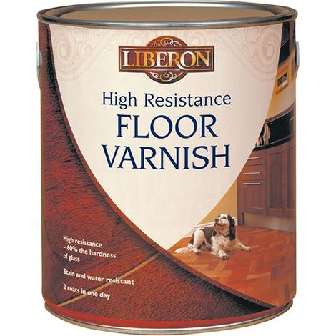 High Resistance Floor Varnish Clear Matt 2.5 Litre