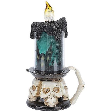 1 Stück Kerzenlicht für Halloween-Dekoration