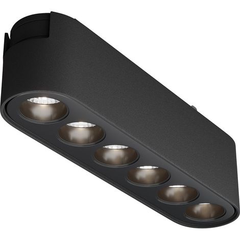 Faretto lineare su binario monofase nero LED 6W 4000K Maytoni (1/2)