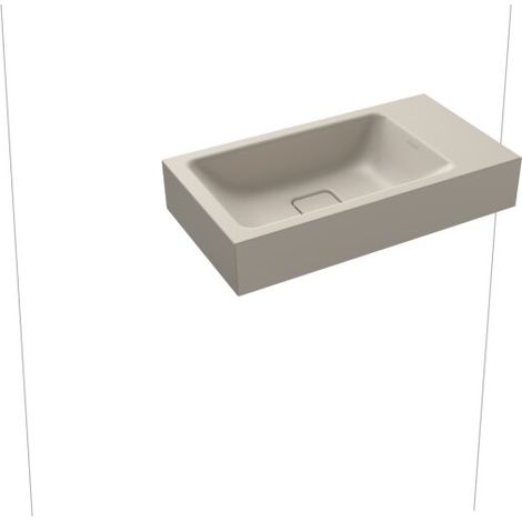 Kaldewei 908006003668 Lave-mains mural CONO lavabo mural pour mains (1/2)