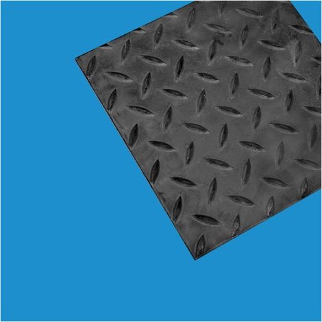 Commentfer – Tôle acier larmée 3/5 mm – Surface antidérapante pour passerelles et rampes – Acier galvanisé pour protection contre corrosion