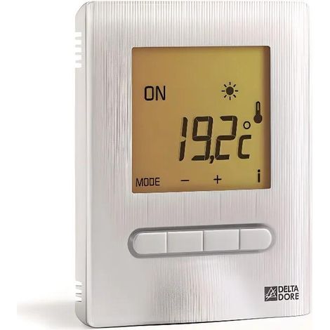 Termostato ambiente cablato semi-incassato da abbinare a Calybox 230 - 6151055 - Minor 12 - Delta Do