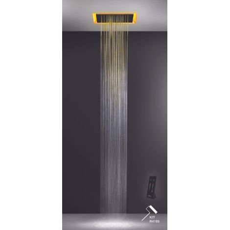 Gessi Afilo, sistema multifuncional de ducha 300x500 tipo lluvia,