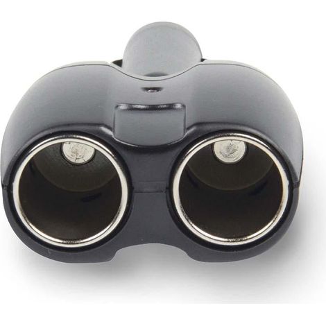Adaptadores de corriente cc universales adaptador para coche 120w voltaje de entrada 12 v cc 12 v cc corriente maxima de salida por puerto 10 a negro (1/3)