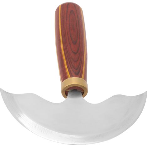 Couteau rond en acier rapide pour coupe et finition du cuir, outil de précision pour artisanat (1/5)