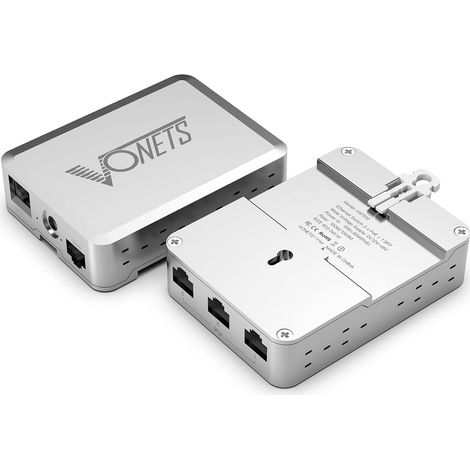 Gigabit Ethernet Réseau Switch RJ45 Splitter Extender 10/100/1000M 3PoE +1 SFP+1 Liaison montante 5 ports Métal Universel (1/5)