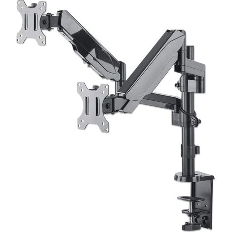 Manhattan 461597 Supporto per monitor grigio da scrivania (1/5)