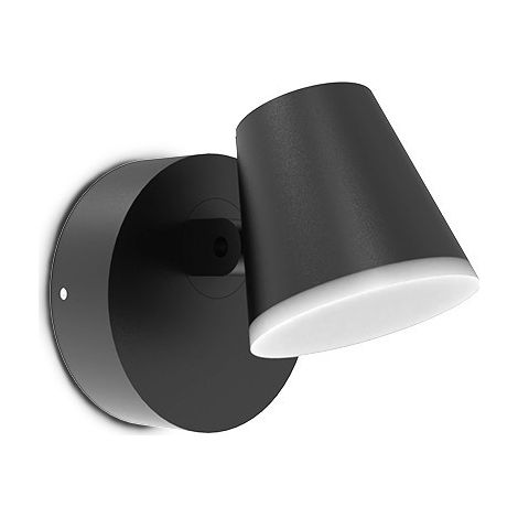 Applique Murale Orientable LED Noir 12,5W 3000K Miidex Lighting® (1/4)