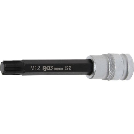 BGS Bit-inserto  lunghezza 120  mm azionamento  quadro interno  12,5 mm  (1/2") profilo  a cuneo  (per RIBE)  M12 -  5010