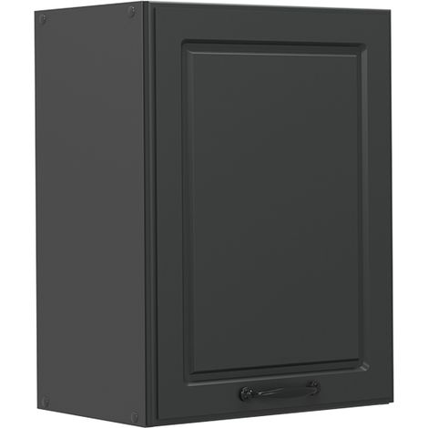Pensile da cucina R-Line, Antracite casa di campagna, 45 cm, Vicco