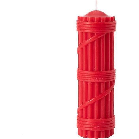 Bougies SM à basse température, cire pour jeux, création romantique pour amoureux. Couleur : Rouge C