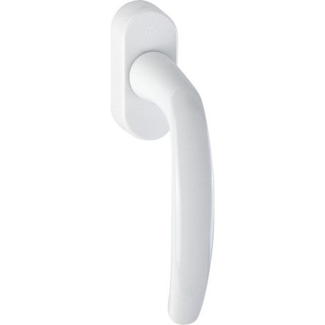 Atlanta Secustik Maniglia basculante bianca 9016 HOPPE - variofit quadrato 9/19 mm vite 30/35mm - 10804387
