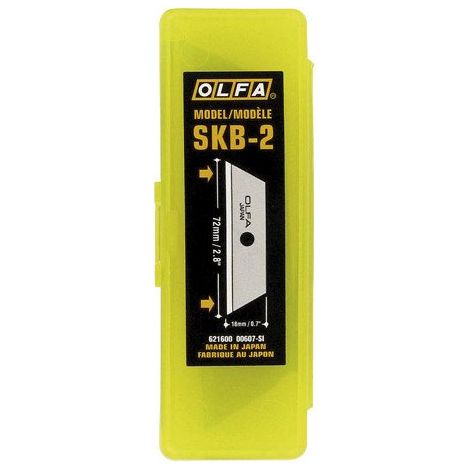 Lames pour cutter Olfo Green SK4 18 mm - Etui de 5