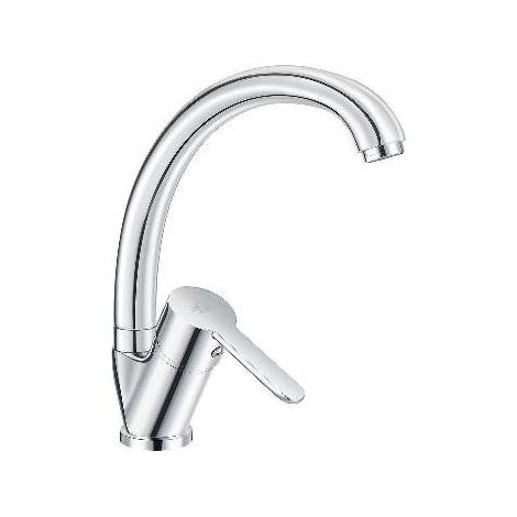 MISCELATORE MONOCOMANDO LAVELLO CANNA ALTA SERIE IOLE Misura: Cromo