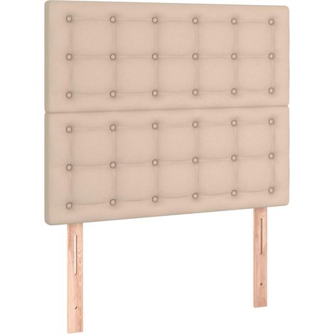 Maison Exclusive - Cabecero Capuchino 100x5x118/128 cm Piel Sinté (1/5)