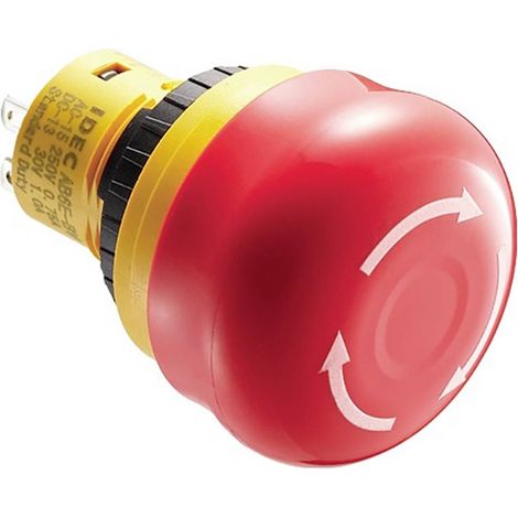 Idec AB6E Series Interruttore di arresto di emergenza 250 V 5 A IP54 1 pz.