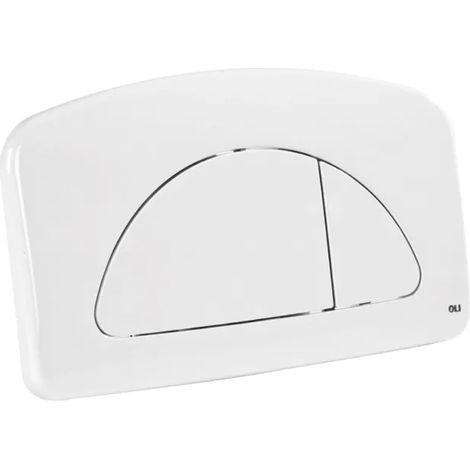 PLACCA 2 TASTI MODELLO DIAMANTE 2 BIANCA   OLIVER INTERNATIONAL S.R.L.