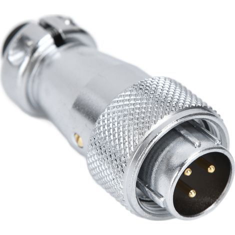 Connecteur aéronautique WS16 étanche, prise mâle/femelle pour alimentation 500 V (1/5)