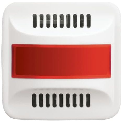 Busch-Jaeger Tapa central Busch-Infoline® Alarma blanco alpino - Reflex SI (1573 C-214), 2CKA001582A0349