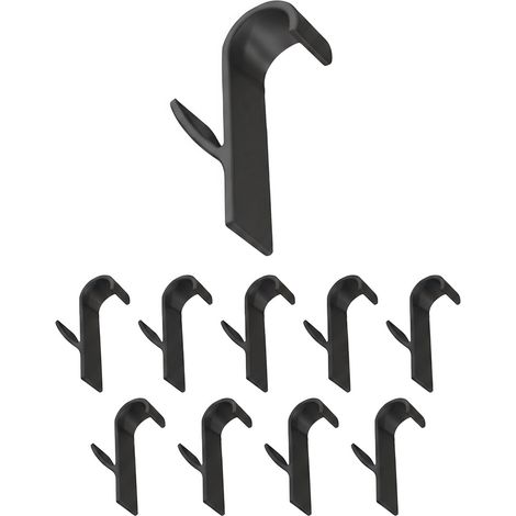 Ganci Multiuso In Plastica Resistente Per Casa E Ufficio – Set Da 10