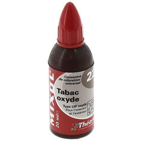 Concentré de coloration universel - Flacon 20 ml - Mixol Tabac