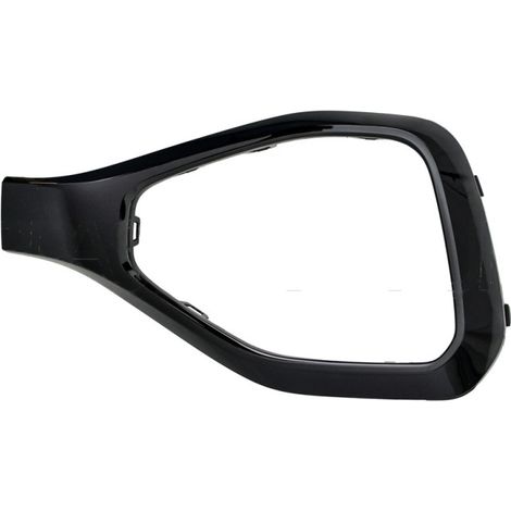 Moulure de pare-choc avant gauche noire brillante R-Line Volkswagen T-Roc phase 2 depuis 2022