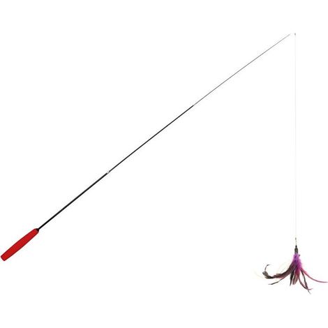 Stuzzicagatto canna da pesca piuma 40-100 cm più 60 cm