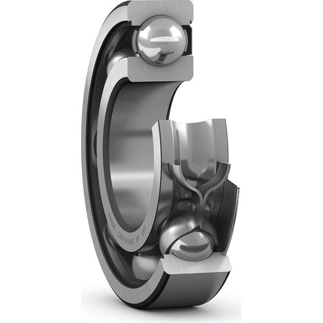 Roulement à billes Roulement à billes à gorge profonde à une rangée, ø int. 6mm, ø ext. 19mm, larg. 6mm ( Prix pour 1 )
