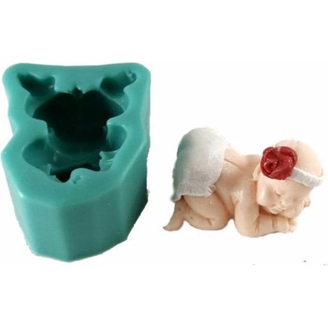 Silikonform für Zuckerpaste Baby wz2 (1/2)