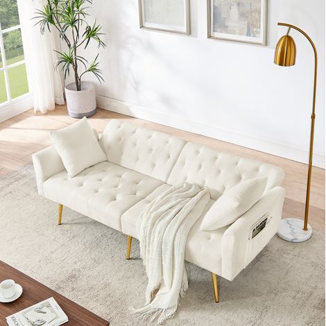 Sofá 2 plazas reclinable 3 posiciones Teddy OKMYHOME (1/5)