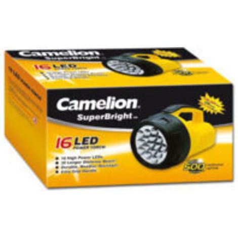 Lampe de poche professionnelle 16 Leds 32 Lumenes 250x135x123mm Lin069 (1/2)