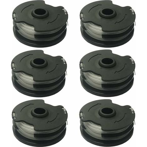 Bobine De Fil - 1 4 Mm - Pour Debroussailleuse Sans Fil Parkside PRTA 20-Li A1 B2 C3 PRT 300 A1 PRT 550 A1 A3 - 6 Unites (1/5)
