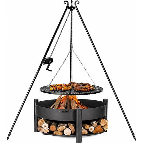 CookKing Schwenkgrill Set Montana 4 mit Feuerschale, Dreibein (1/5)