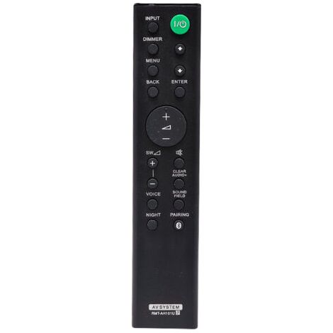 Compatible with the SONY RMT-AH101U HT-CT380 HT-CT780 remote control