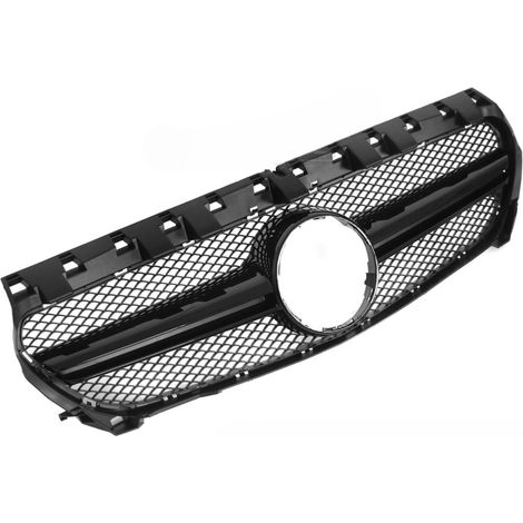 Grille calandre Mercedes CLA W117 de 2013 a 2019 Noir-42698560 (1/4)