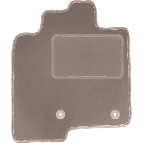 Tappetino beige per conducente: Mitsubishi Pajero IV lungo (2006-2018)
