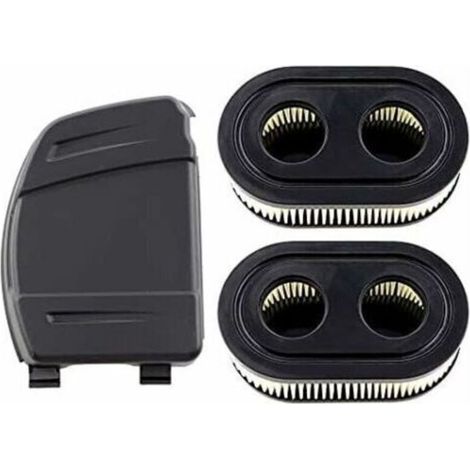 2 Luftfilter, Abdeckung kompatibel mit Briggs & Stratton 550E-675IS, Ersatzteil 594106/593260 für Rasenmäher (1/5)