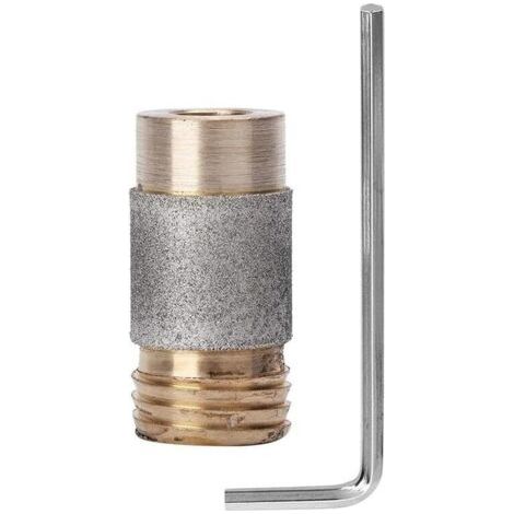 MCBL58 - Mèche de meulage diamant en céramique et verre - Mini outil portable pour meuleuse de vitrail pour meulage de bord de pierre (1/5)