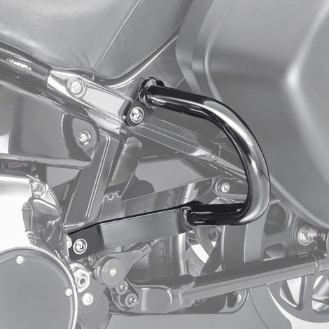 Protezioni per borsa posteriore per Harley Davidson Sport Glide 18-25 Craftride TG7 nero