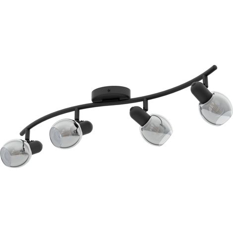 Plafonnier Pollica, lampe de plafond 4 flammes, spot de plafond en (1/5)