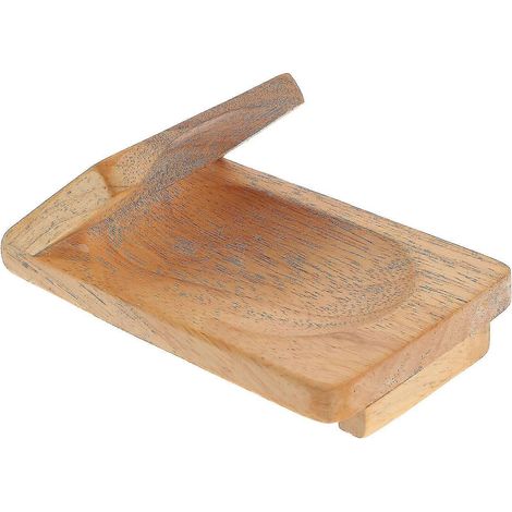 1 pince à huîtres, support en bois, outil d'ouverture d'huîtres, accessoire de cuisine (1/2)