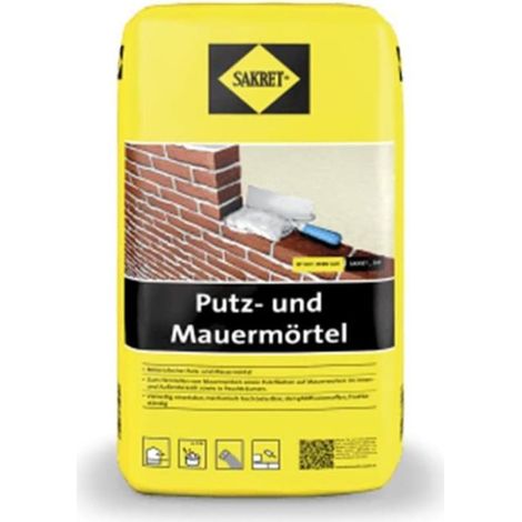 SAKRET Putz Mauermörtel, 10 Kg (1/2)
