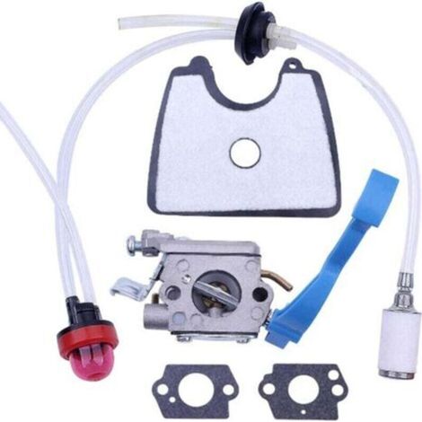 Vergaser-Kit für Husqvarna 125BX 125BX 125BVX – Klingen, Vergaser + Dichtungen + Pilot + Kraftstofffilter + Merchal-Lampe + Luftfilter + 8-in-1-Set (1/4)