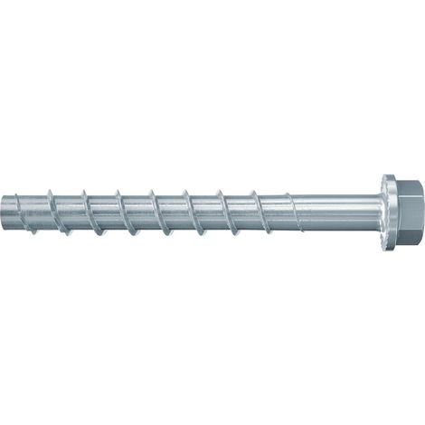 Fischer Viti per Calcestruzzo UltraCut FBS II 14x210 145/125/95 US con Testa Esagonale e Rondella Integrata per Fissaggio e Rinforzo Solai in Cemento, Riultilizzabili, per Zona Sismica C1 e C2, 10 pz